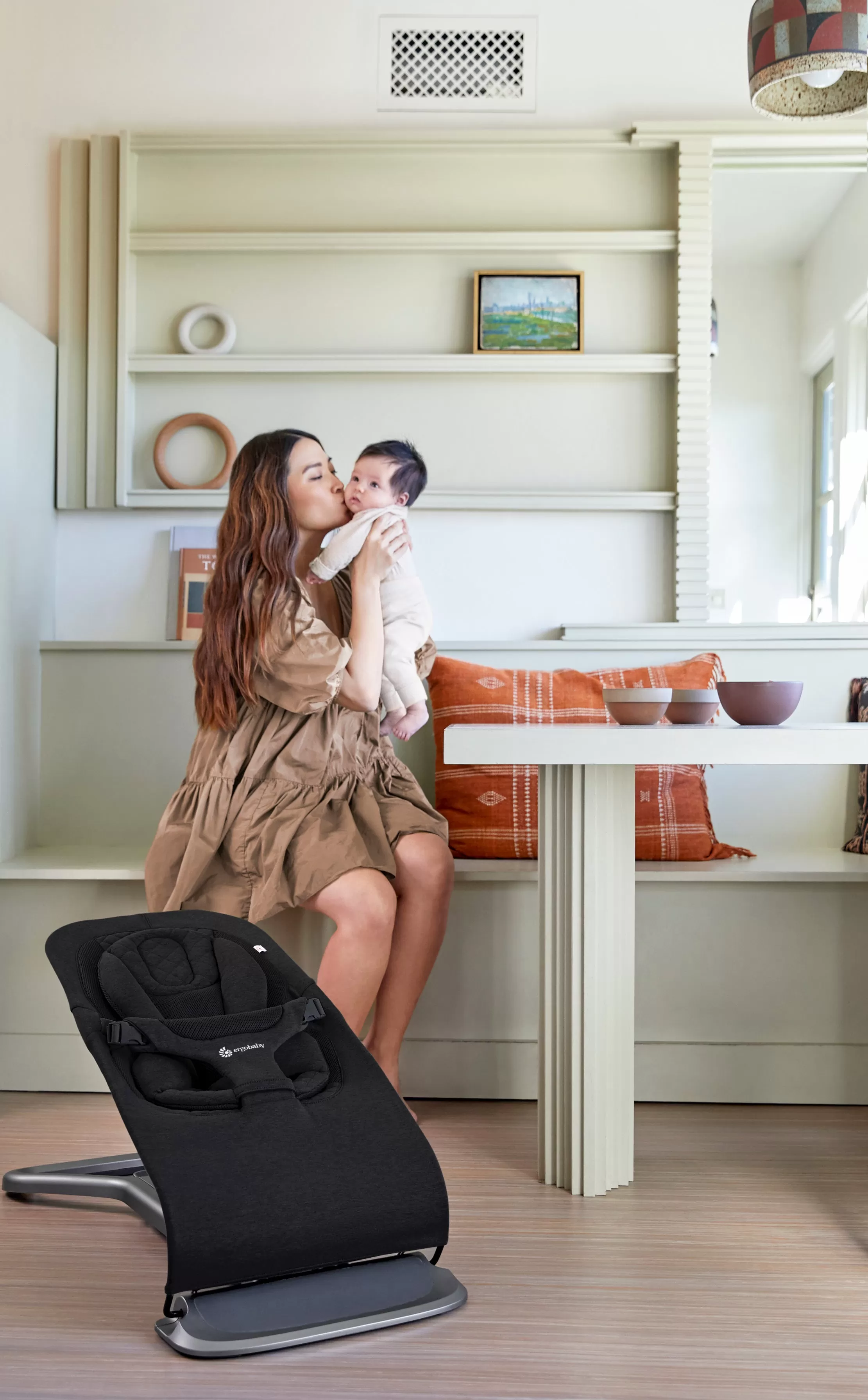 Ergobaby Evolve 3 in 1 Bouncer - Onyx Black