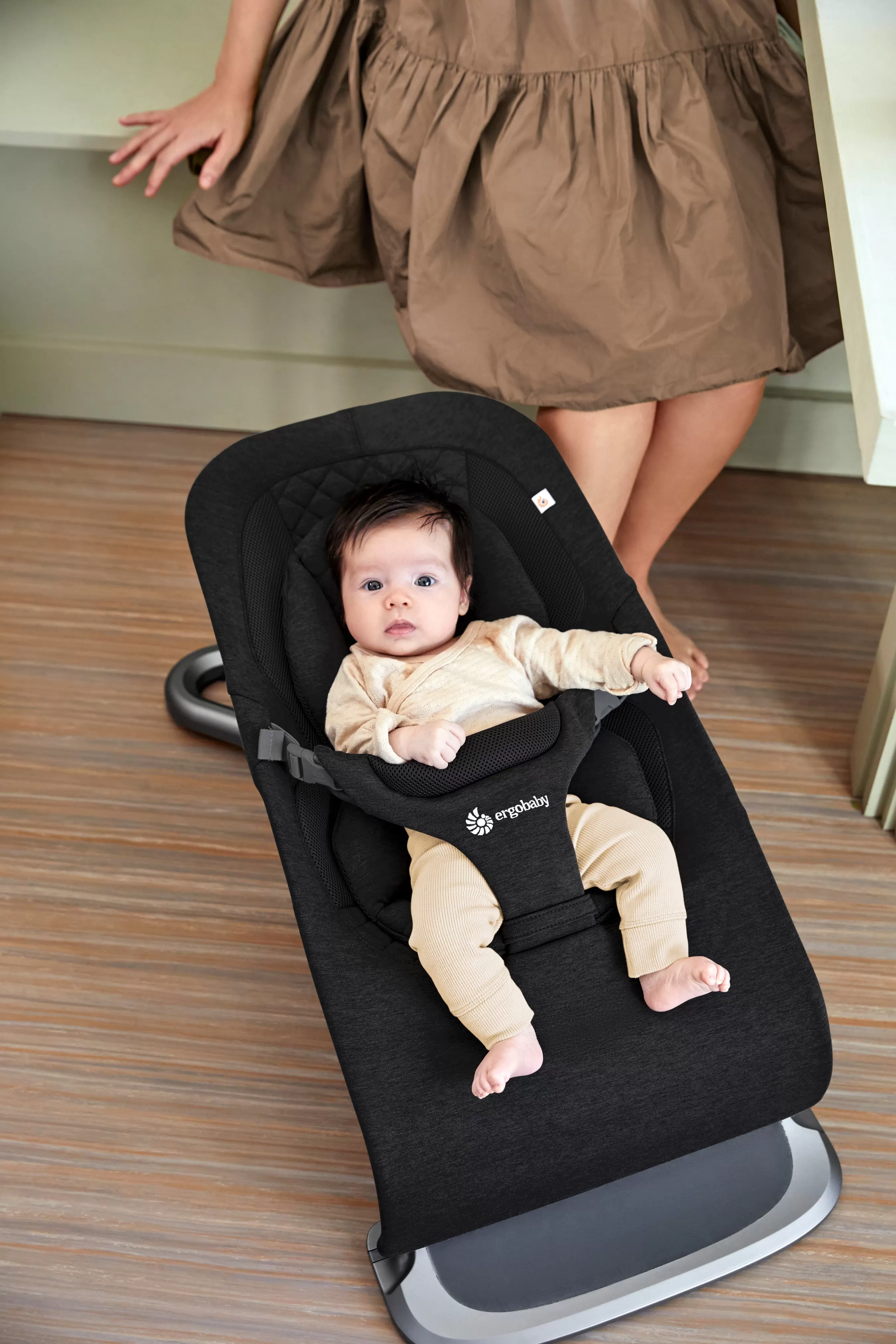 Ergobaby Evolve 3 in 1 Bouncer - Onyx Black