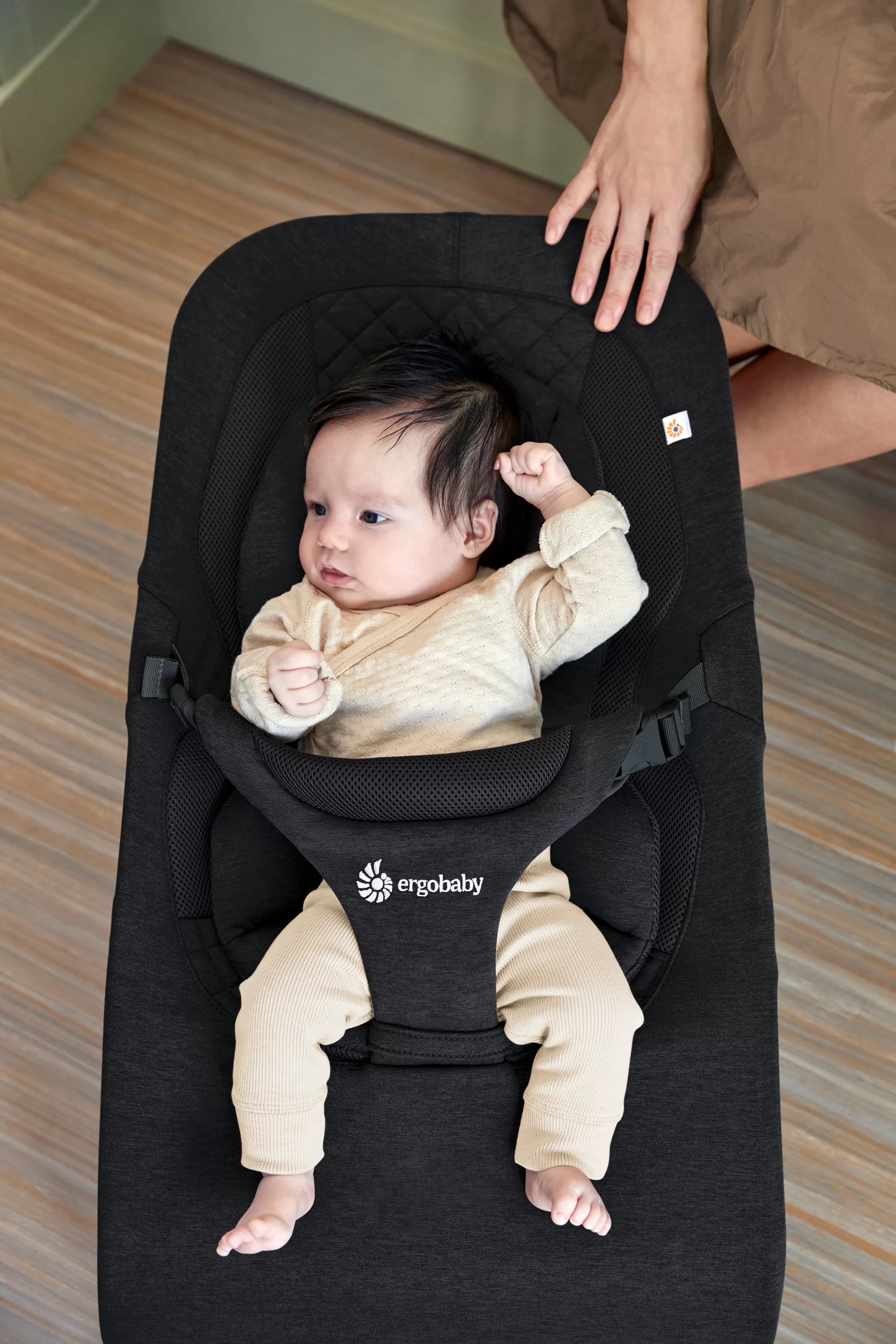 Ergobaby Evolve 3 in 1 Bouncer - Onyx Black