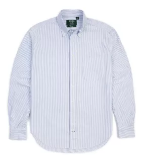 Gitman Vintage Oxford Shirt: Blue Stripe