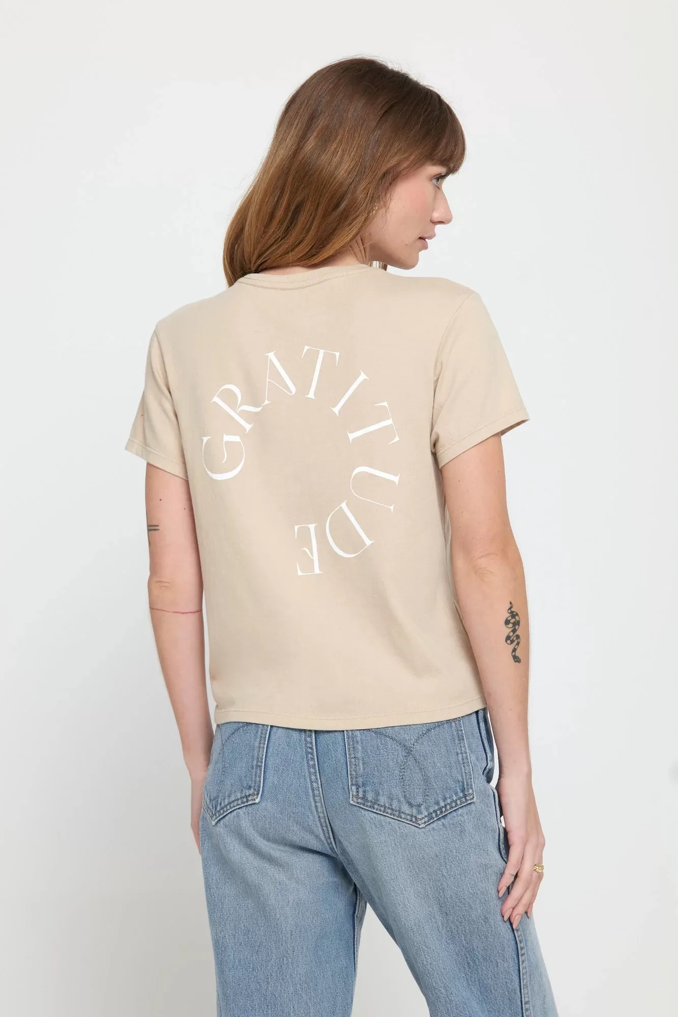 Gratitude Lila Tee