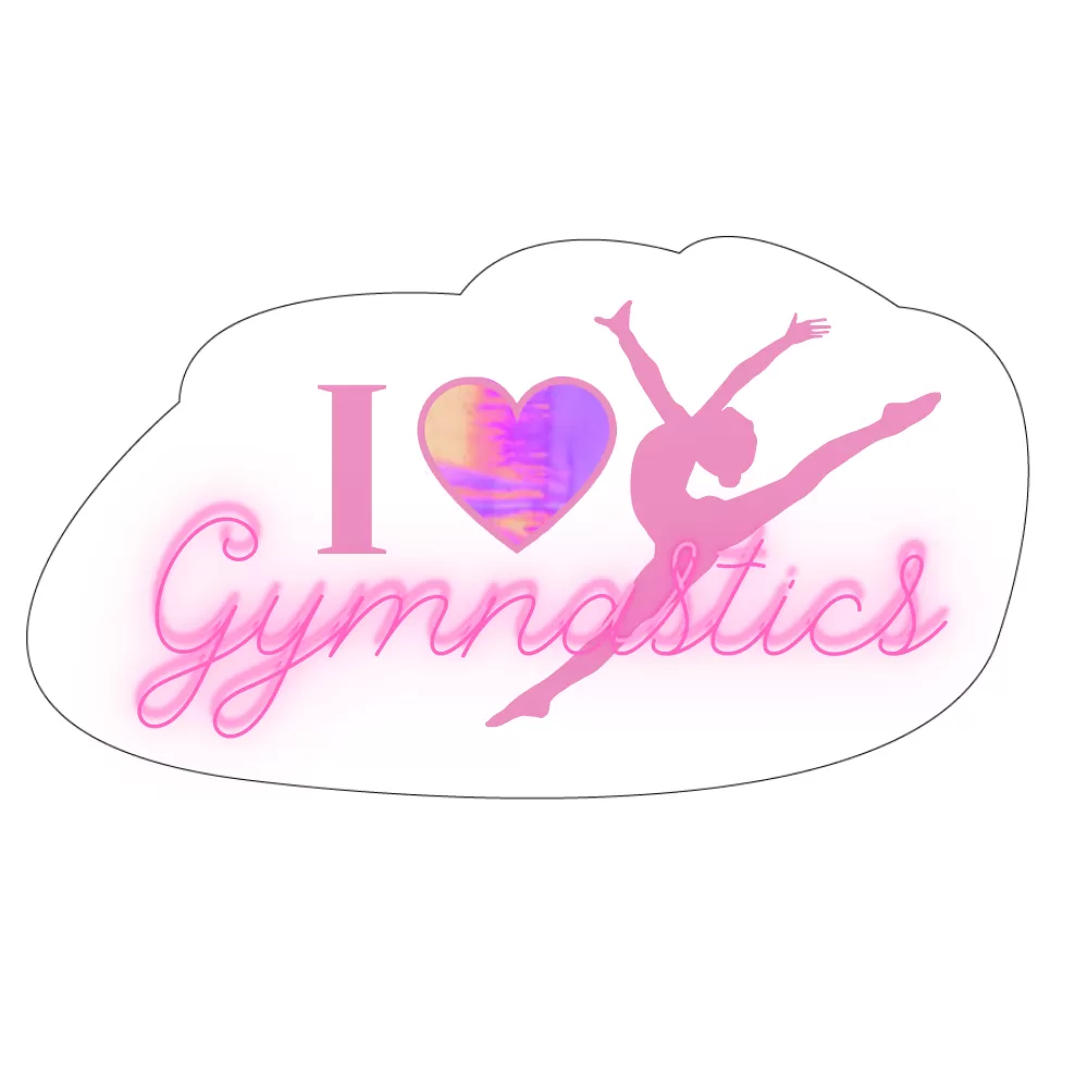 GymnasticsHQ Motivational Gymnastics Stickers