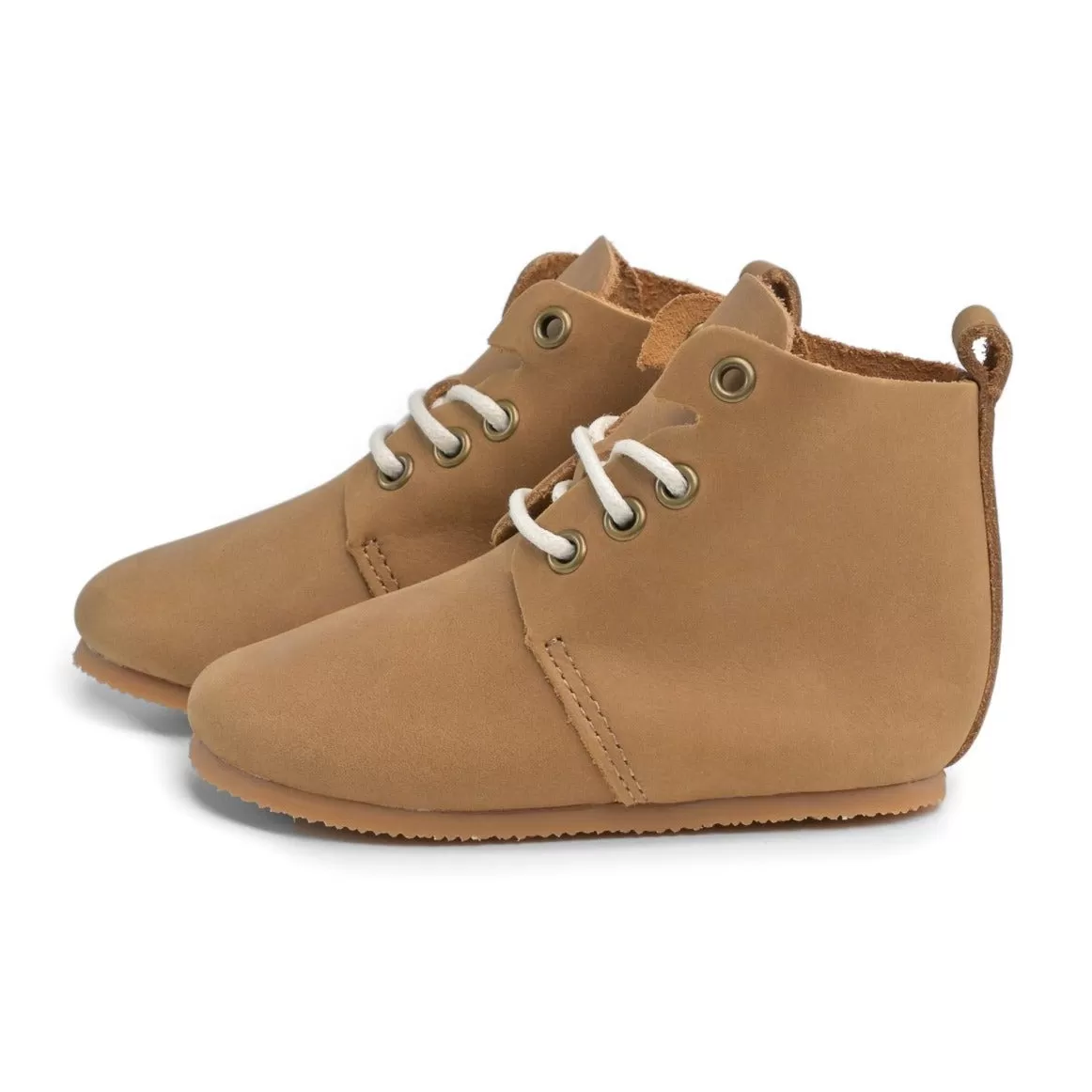 Harriet - High Top Oxfords - Hard Sole