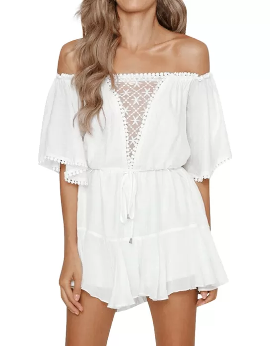 HEAD IN THE CLOUDS ROMPER