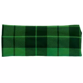 Headband - Green Plaid