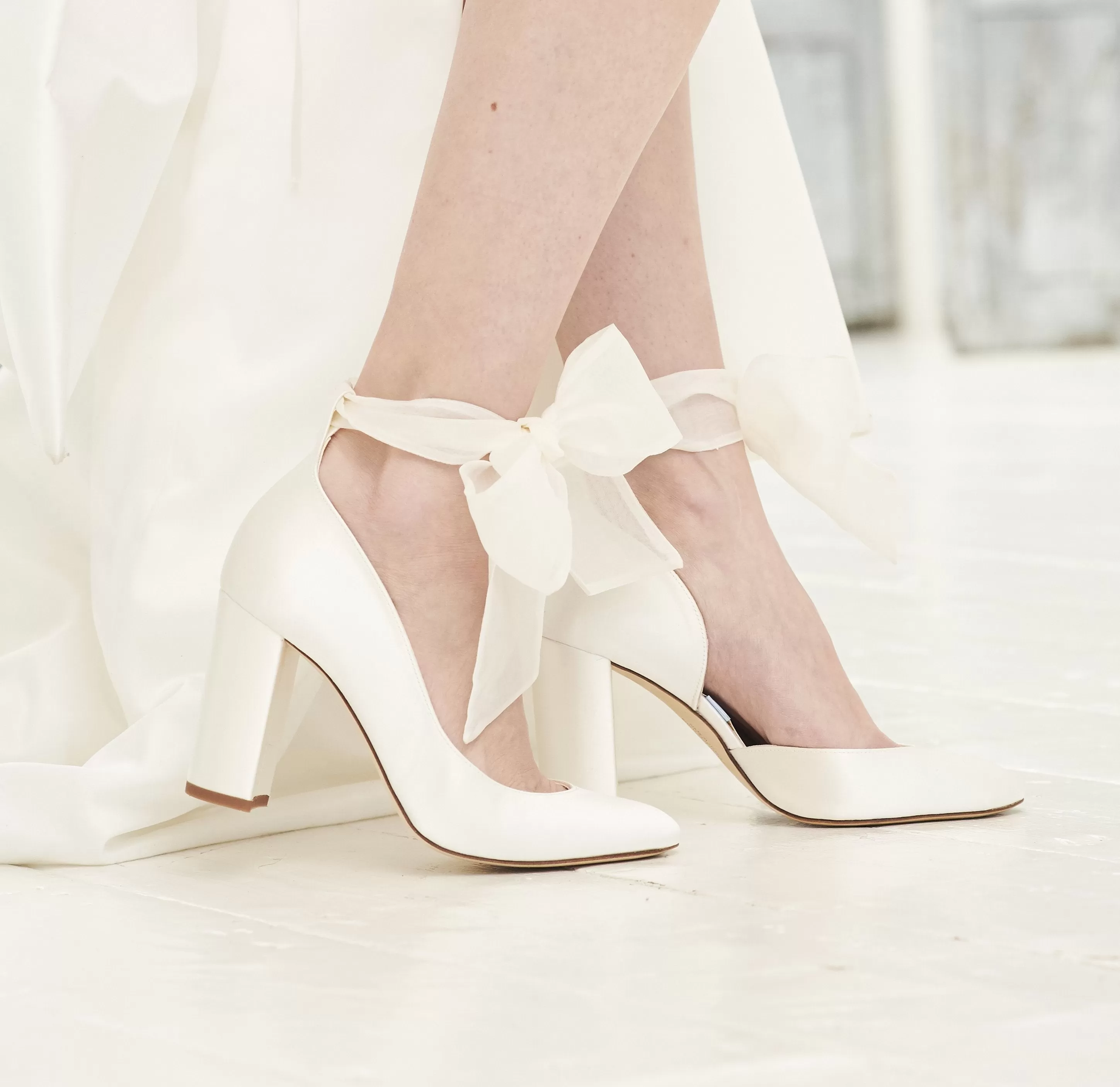 Hetty Ivory Organza