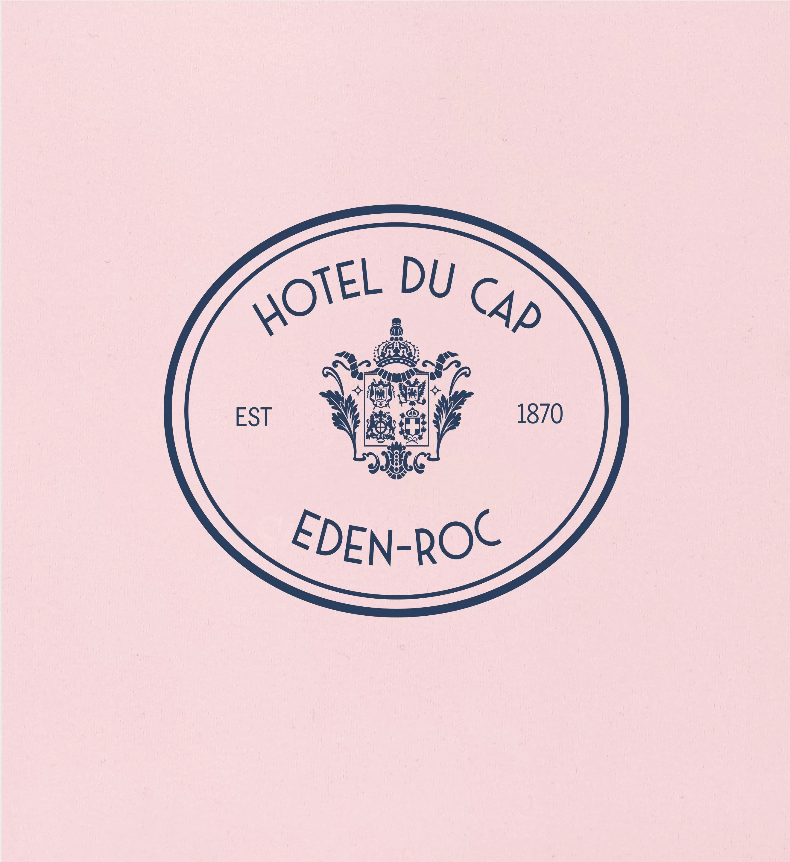 Hotel du Cap T-Shirt - Eden Pink/Navy