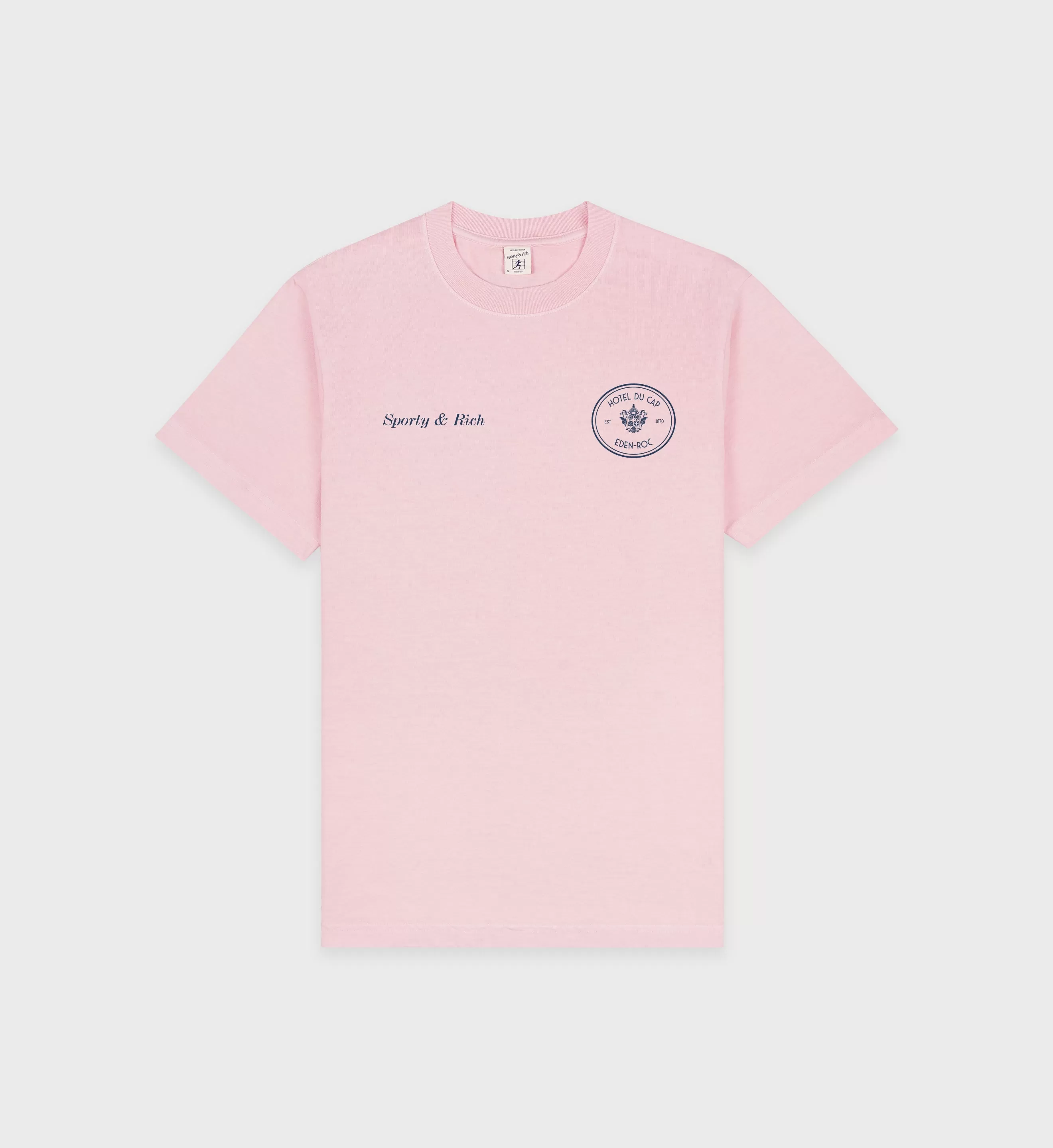 Hotel du Cap T-Shirt - Eden Pink/Navy