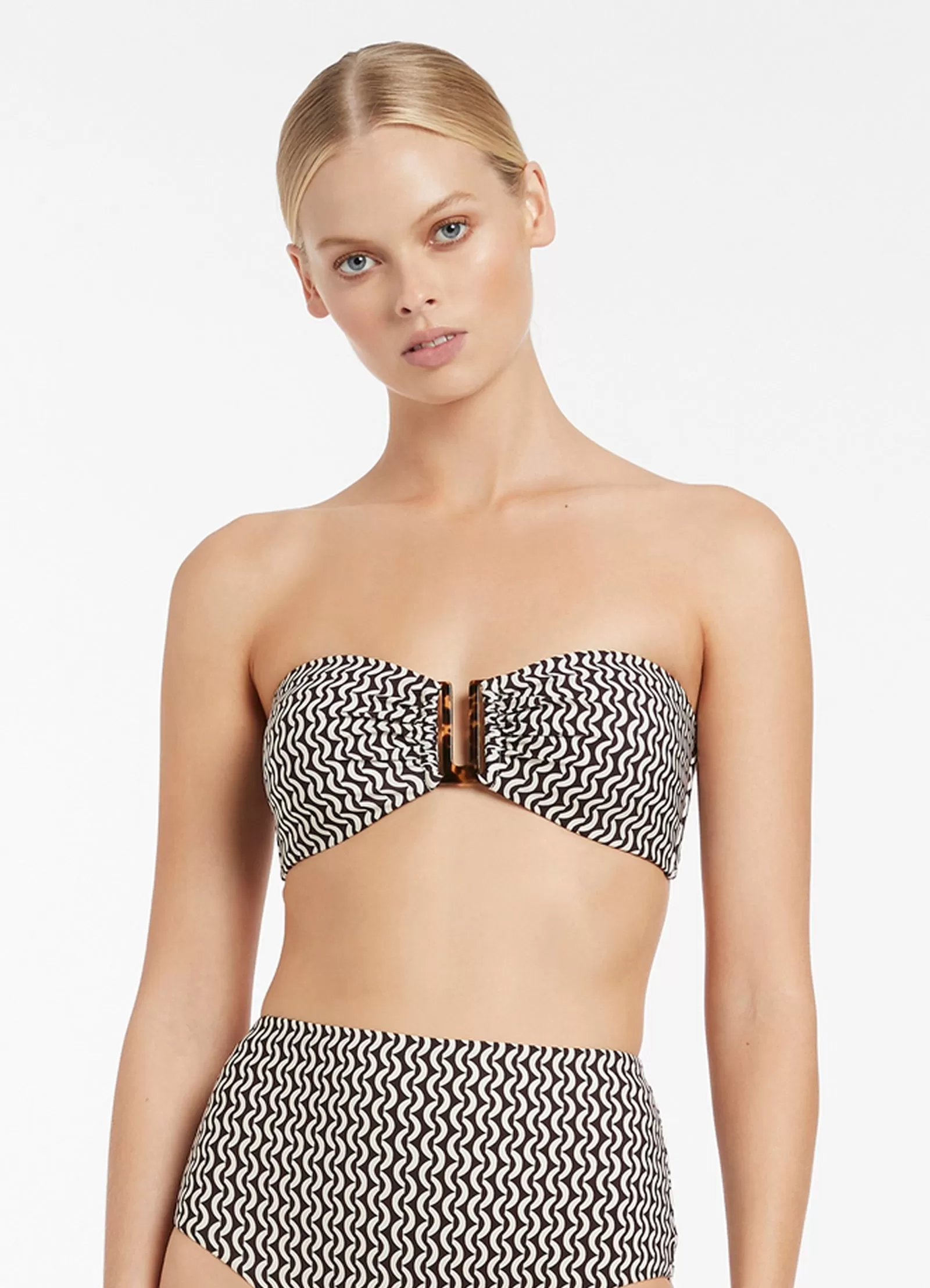 Ipanema Bandeau Top - Chocolate