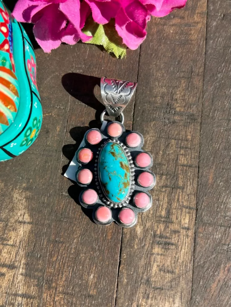 Kingman and "Cotton Candy" Pendant #3