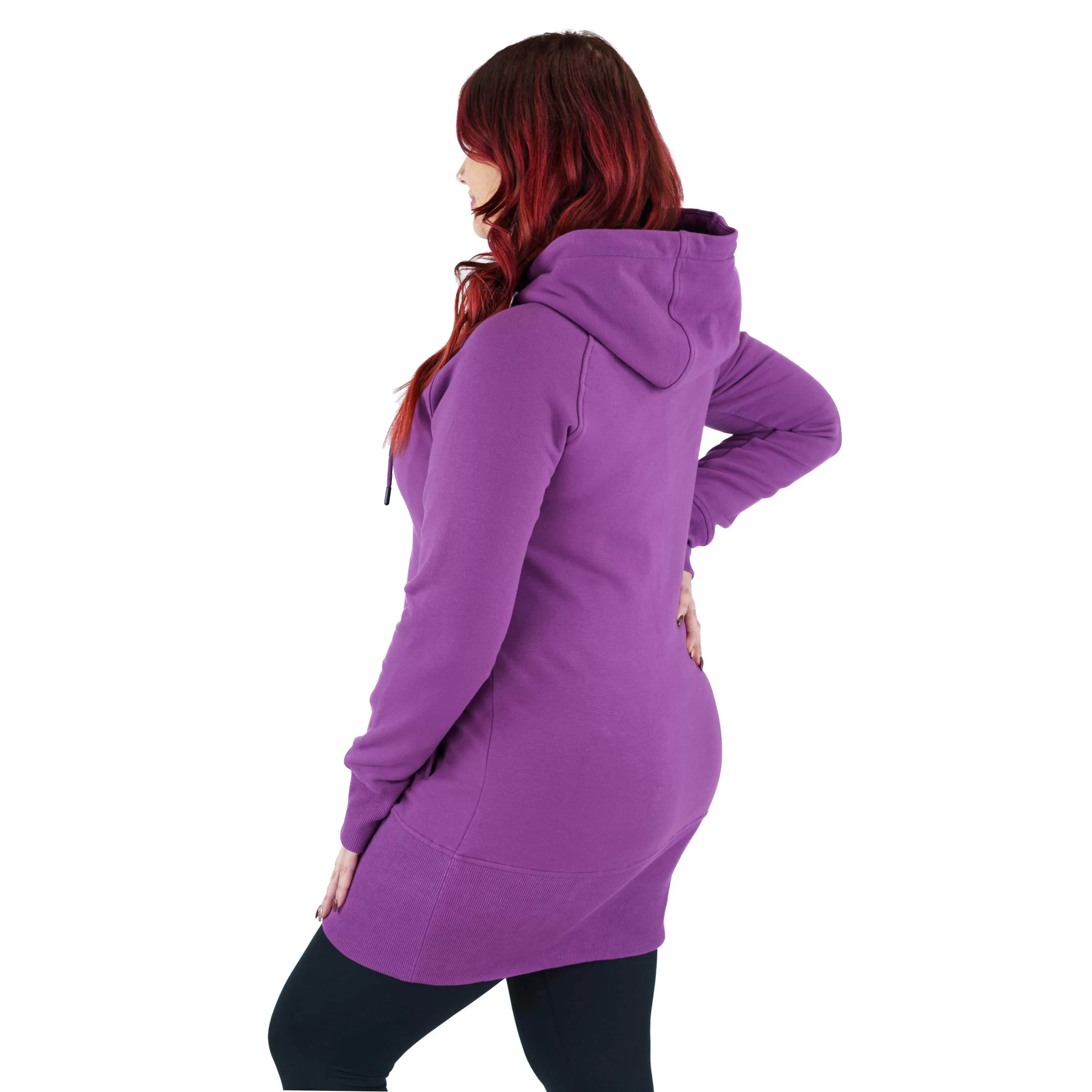 Kora Long Hoodie Magenta