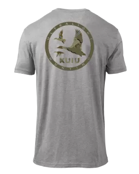 KUIU Valo Duck Badge T-Shirt | Heather Grey