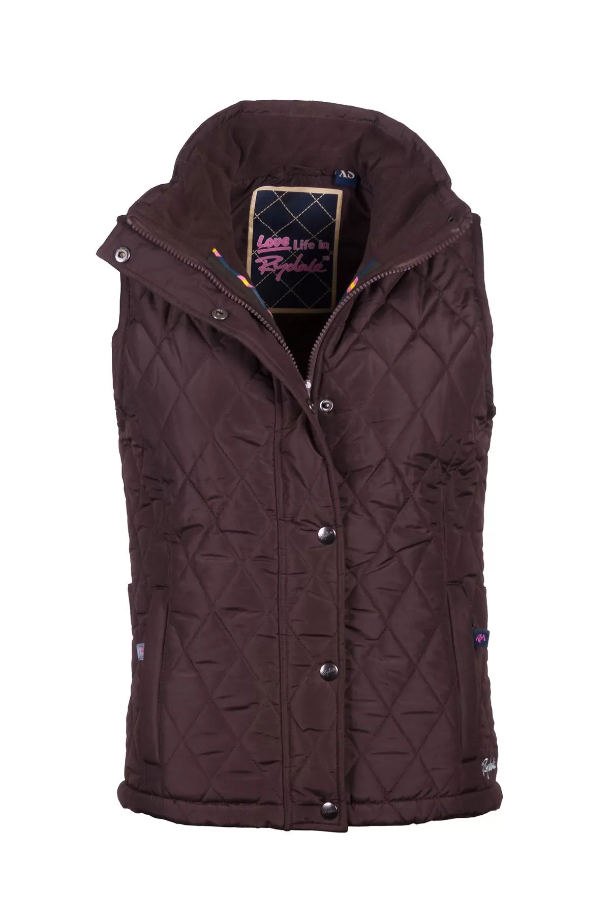 Ladies Soft Quilted Biker Babe Gilet