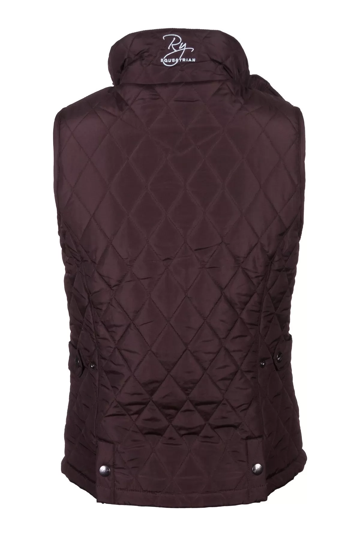 Ladies Soft Quilted Biker Babe Gilet