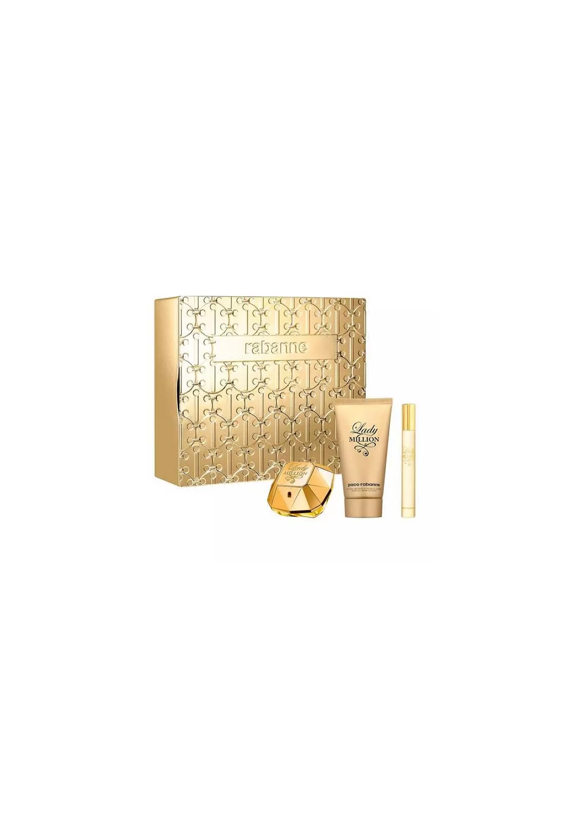 Lady Million Eau de Parfum 80ml 3 Piece Set