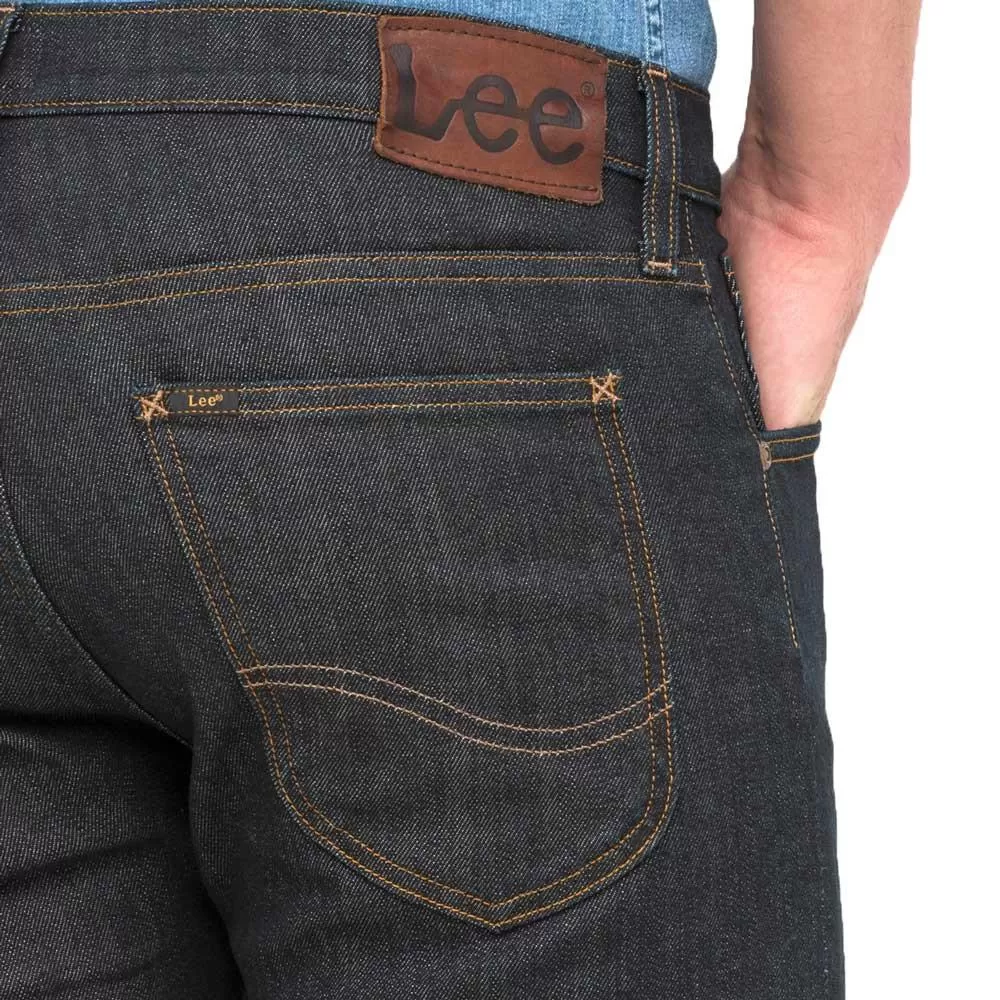 Lee Luke Slim Tapered Fit Denim Jeans - Blue Cause/Black