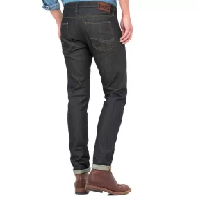 Lee Luke Slim Tapered Fit Denim Jeans - Blue Cause/Black