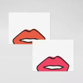 Lip Service Place Cards