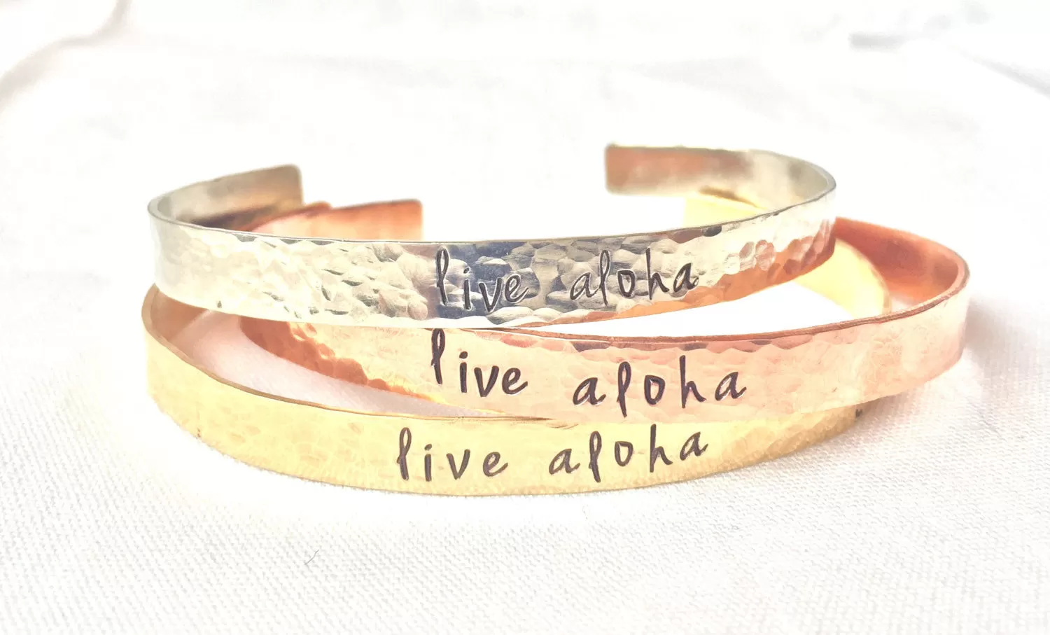 Live Aloha, Live Aloha Bracelet, Hawaiian Jewelry, Graduation Gift, Mother's Day Gift, natashaaloha, Beach Bracelets