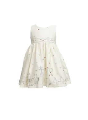 Martha Children's Dress - Cream Aunt Eva