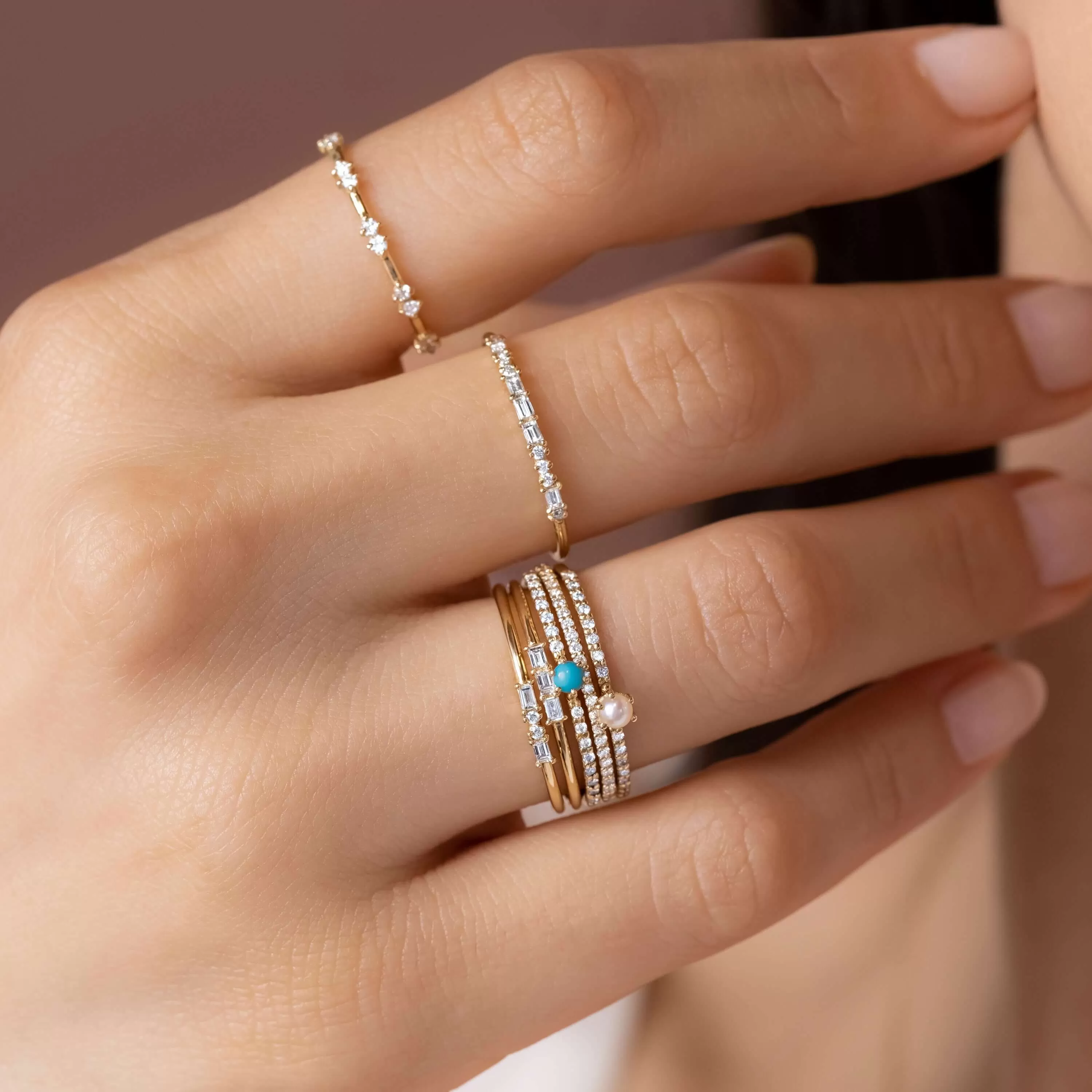 Morse Code Rings: Initials - In Stock