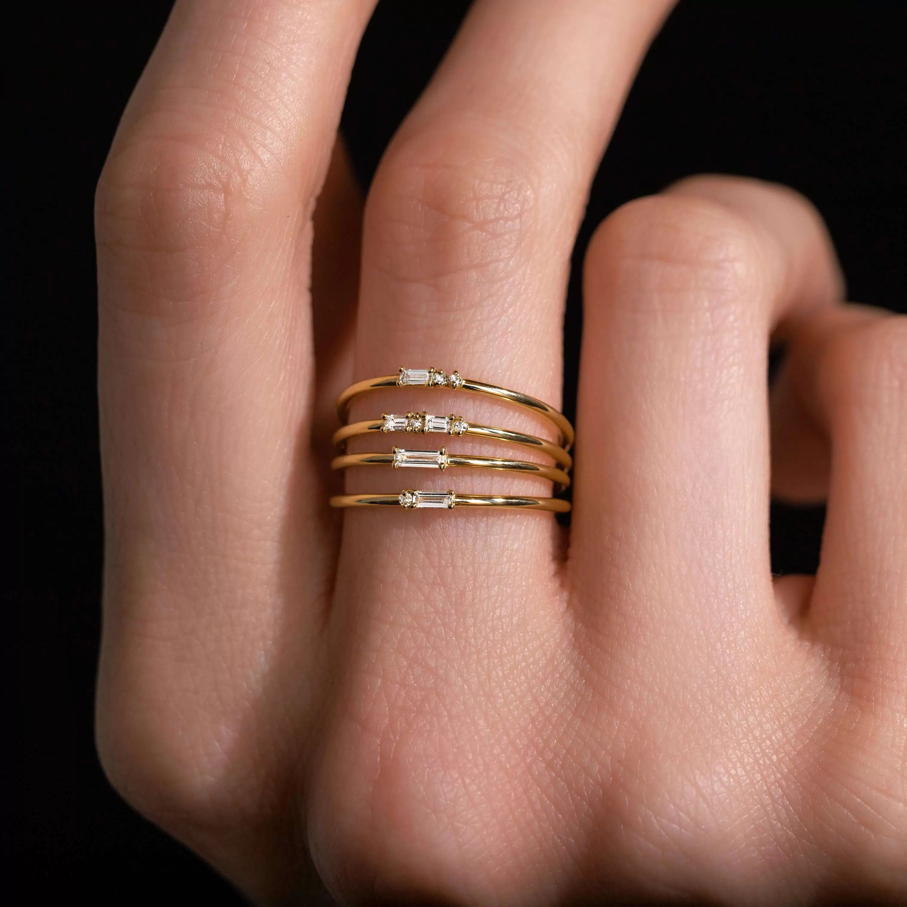 Morse Code Rings: Initials - In Stock