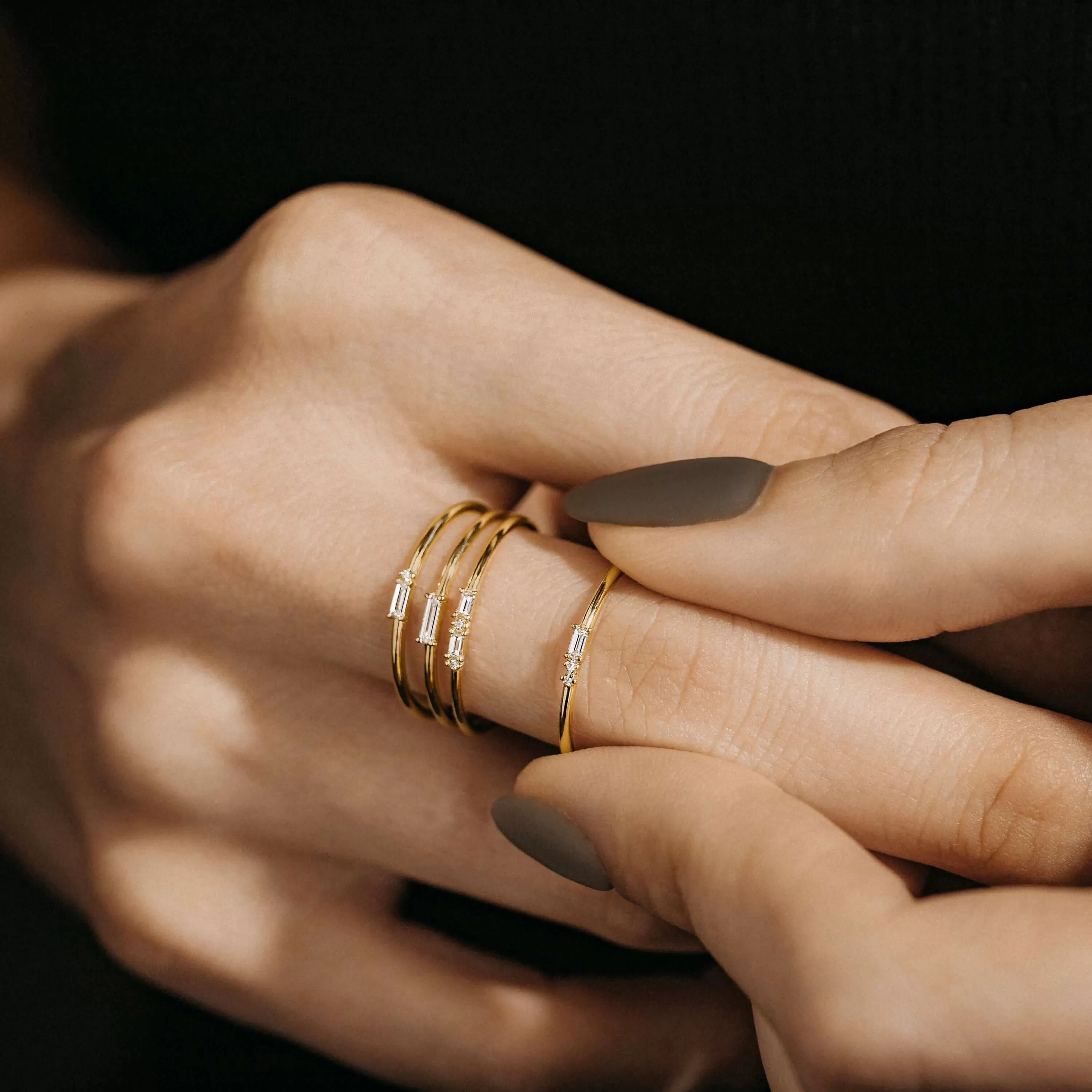 Morse Code Rings: Initials - In Stock