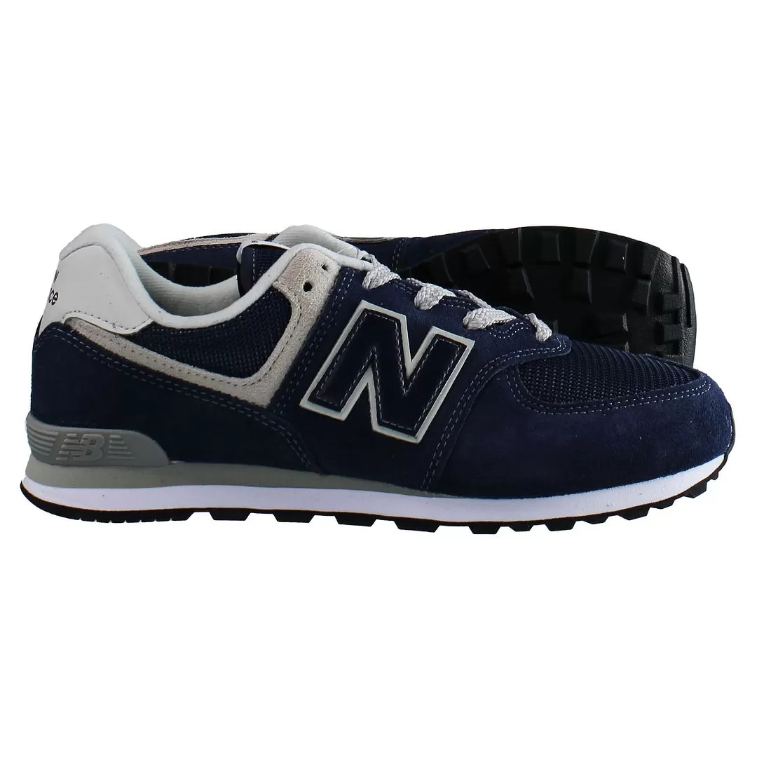 New Balance 574 Core Blue Kids Trainers