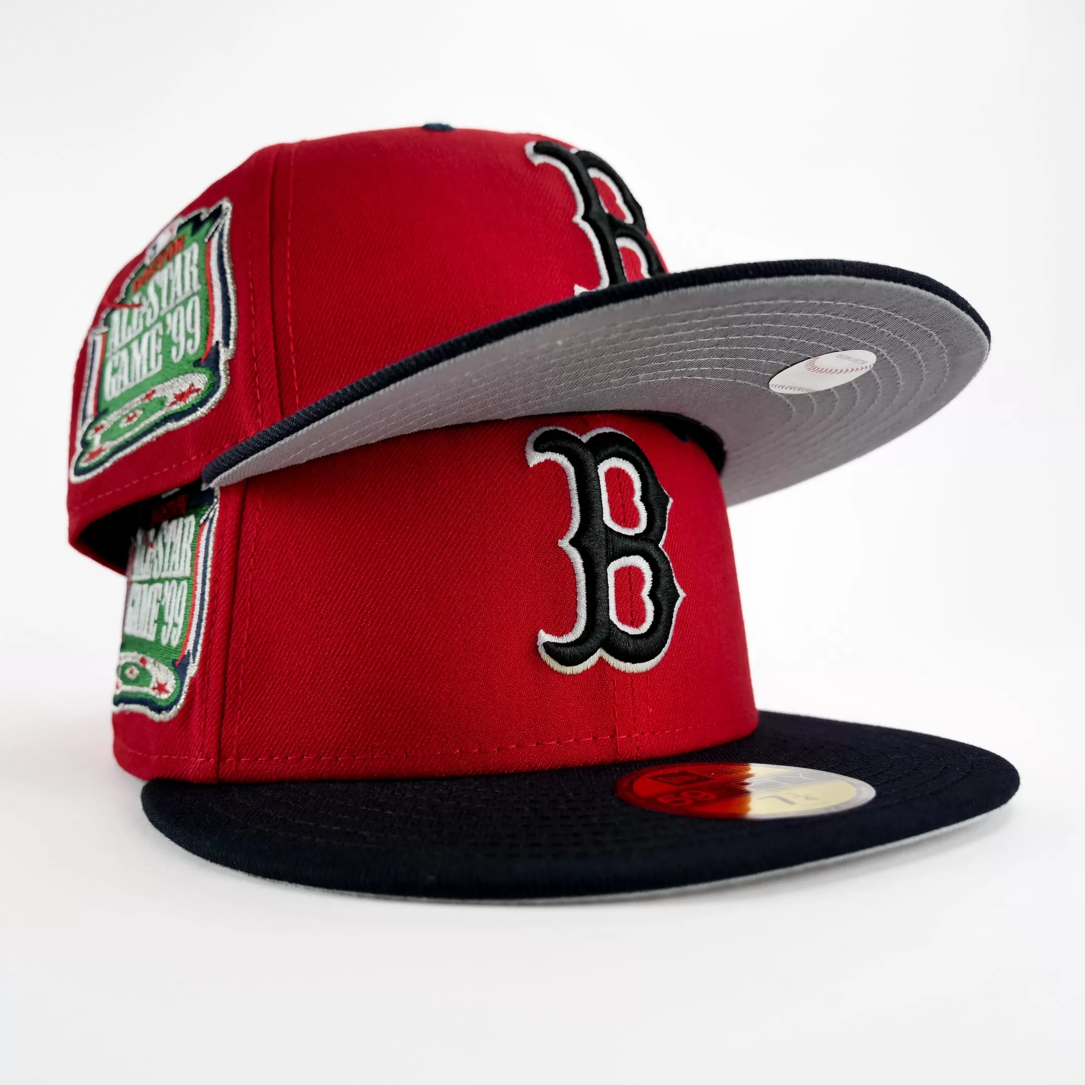 New Era Custom Exclusive Fitted Boston Red Sox Alternate 1999 All Star Game Patch