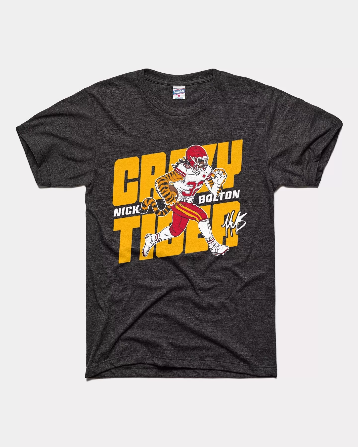 Nick Bolton Crazy Tiger Black T-Shirt