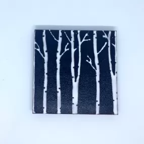 Night Forest Aspen Trivet