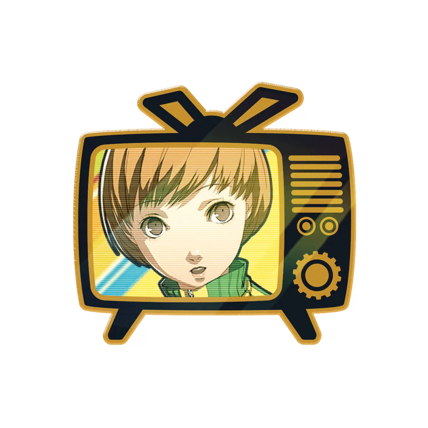 Persona 4 - Midnight Channel Lenticular Pins