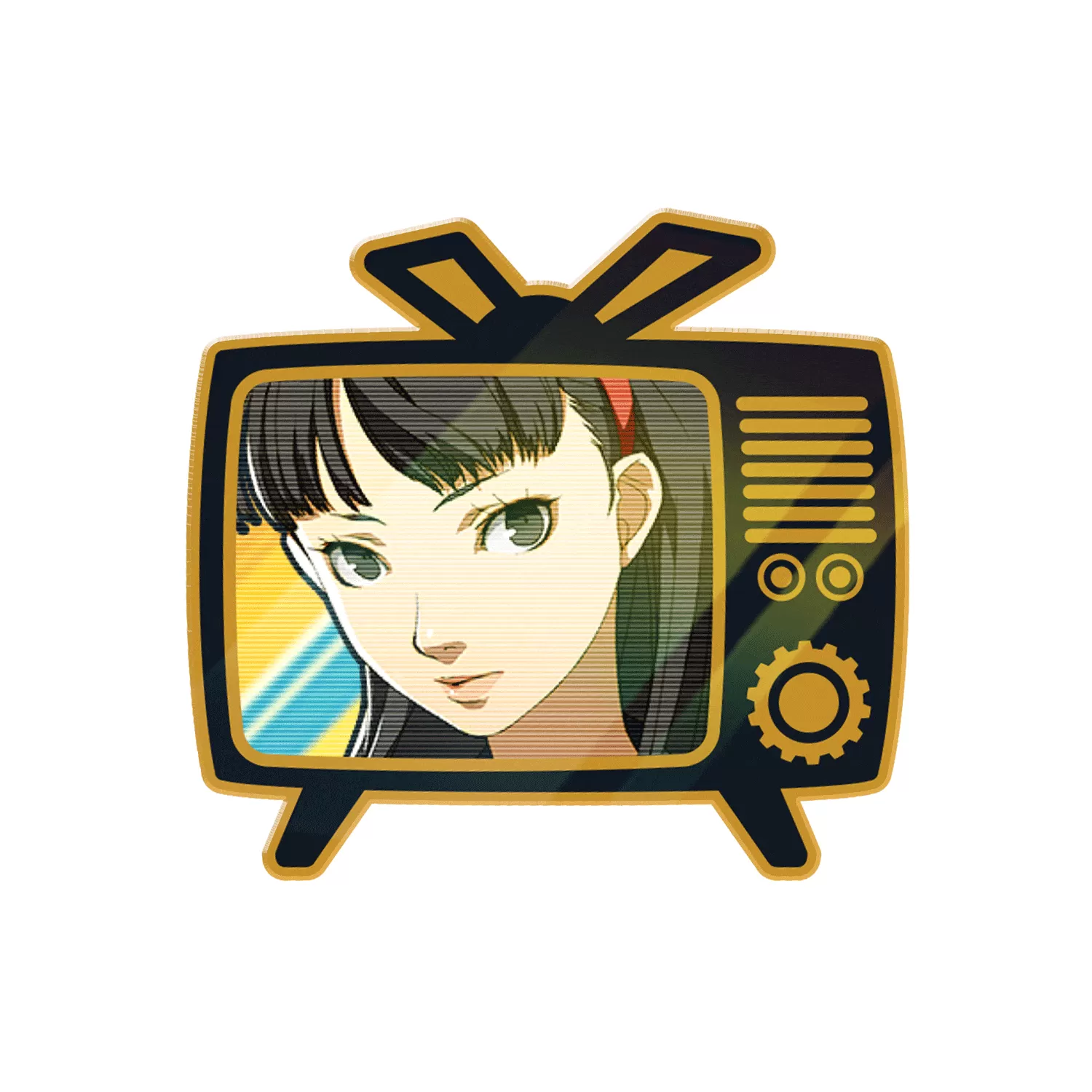 Persona 4 - Midnight Channel Lenticular Pins