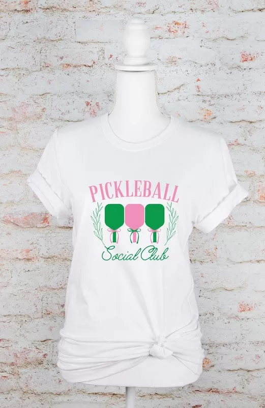 Pickleball Social Club Graphic Tee