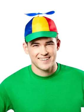 Propeller Cap - Multi-coloured Hat for Adults