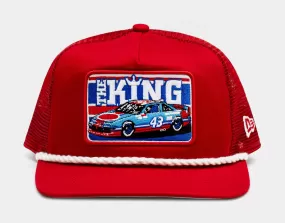 Richard Petty The King Golfer Snapback Mens Hat (Red/White)