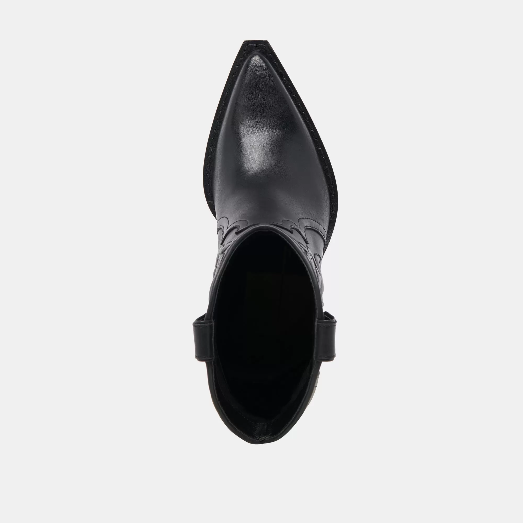 RIMONA BOOTIES BLACK LEATHER