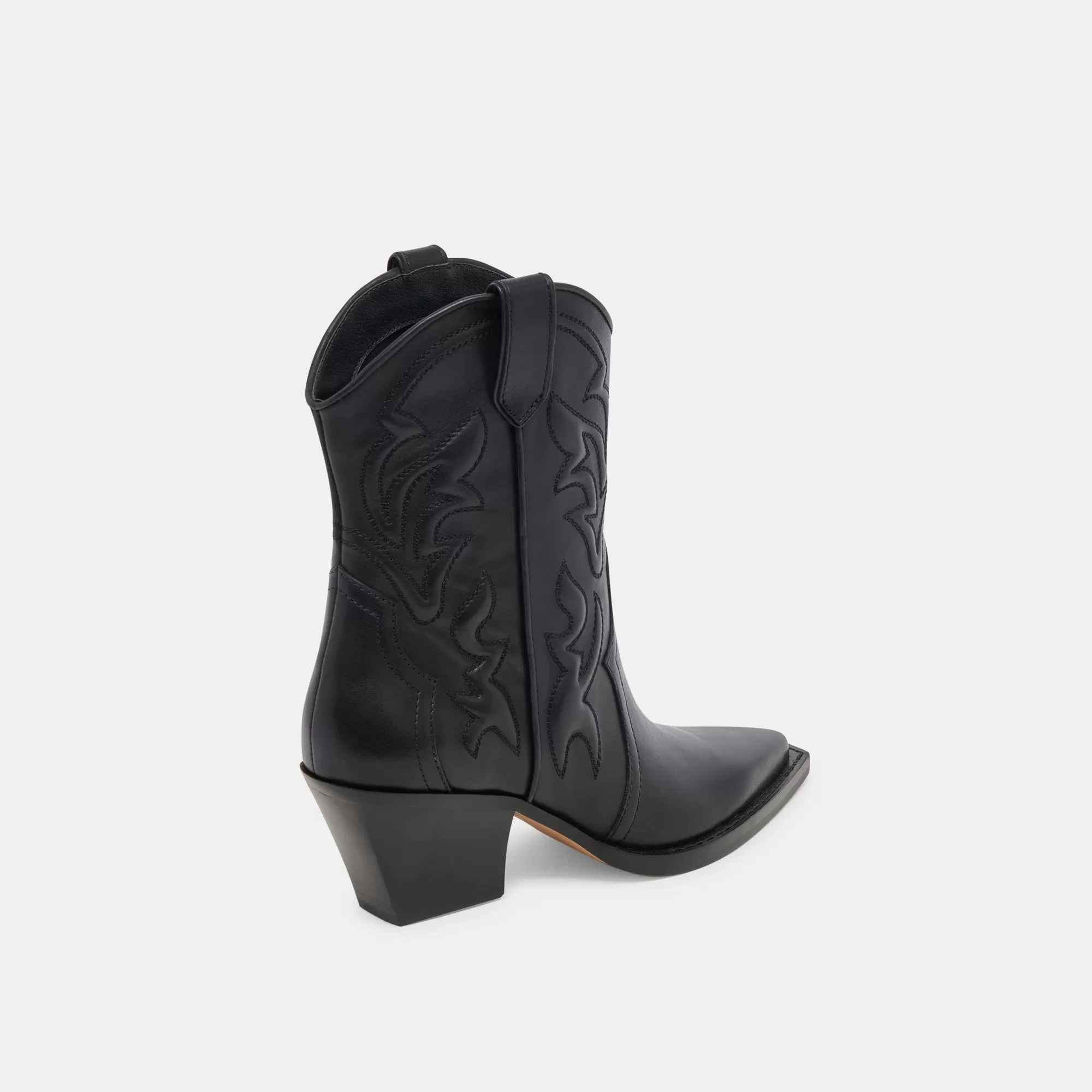 RIMONA BOOTIES BLACK LEATHER