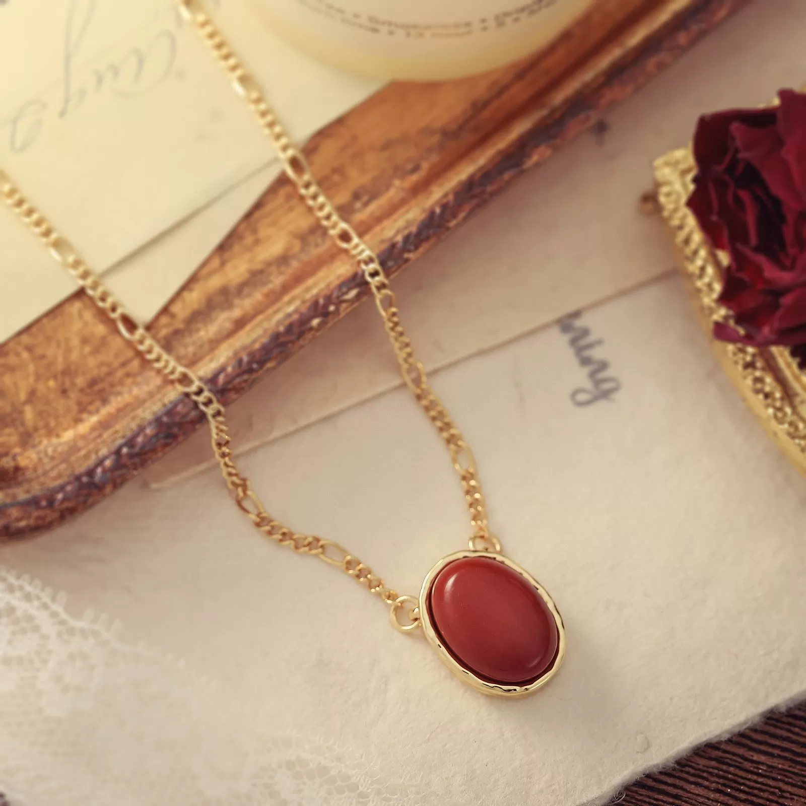 Ruby Necklace