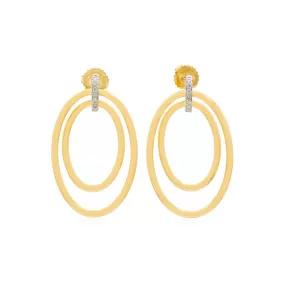 Rudolf Friedmann double oval link Earrings