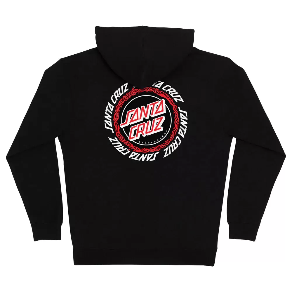 Santa Cruz Vessel Ringed Dot Mens Zip Hoodie Sweatshirt