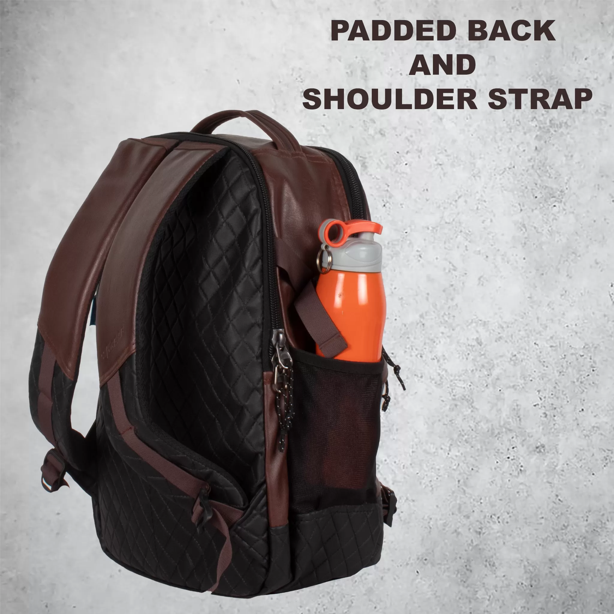 Sedna 27L Brown Laptop Backpack