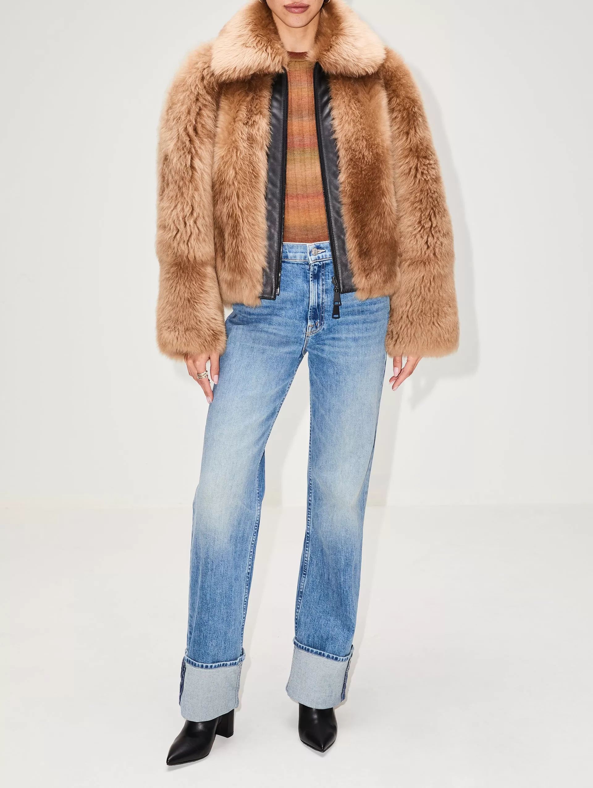 Shearling Bomber