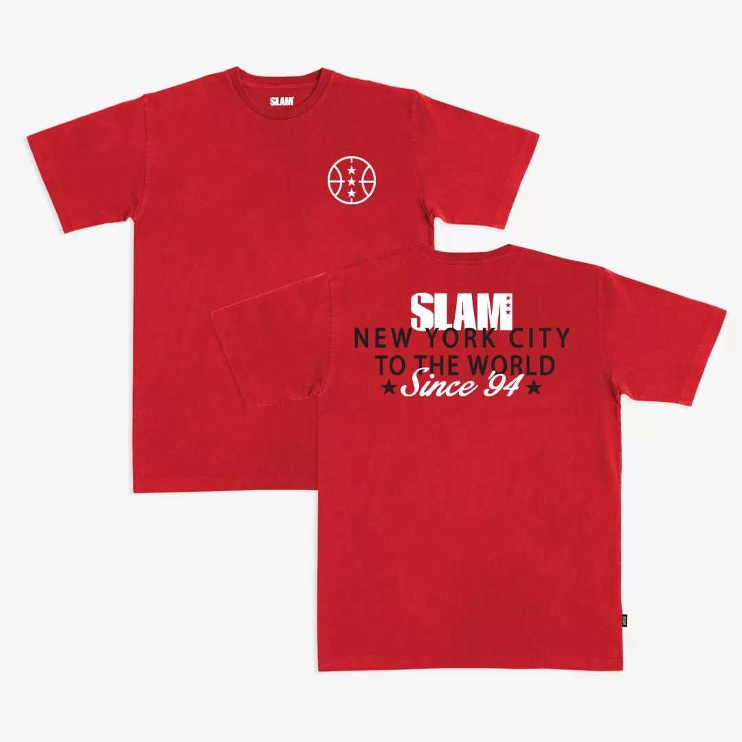 SLAM Baseline Script Heavy Tee