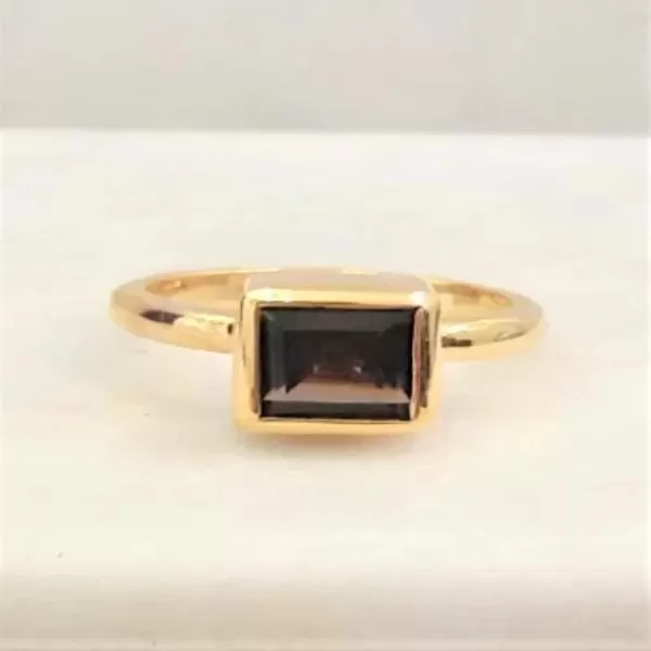 Smokey Quartz Maxi Ring