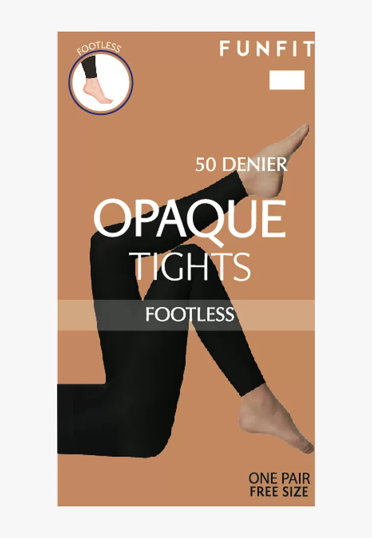 Soft Opaque Tights  (Footed | Footless ) 50 Denier