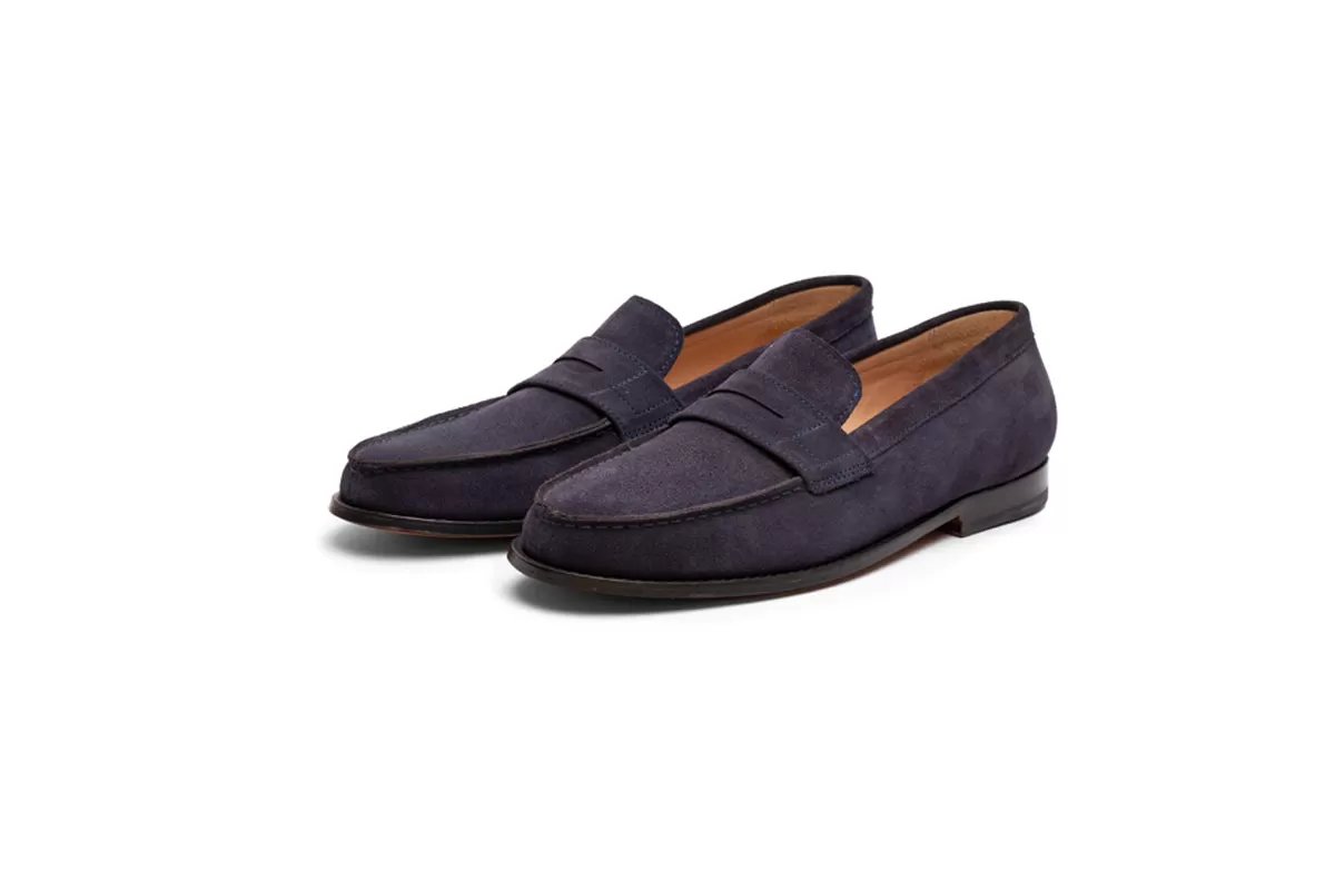 Split Toe Loafer With Hand  Stitched Apron