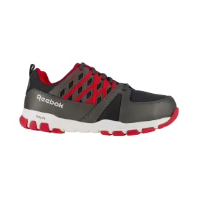 Sublite Steel-Toe Athletic Work Shoe Black/Red