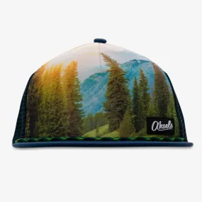 Summer Forest Foam Rope Snapback Hat