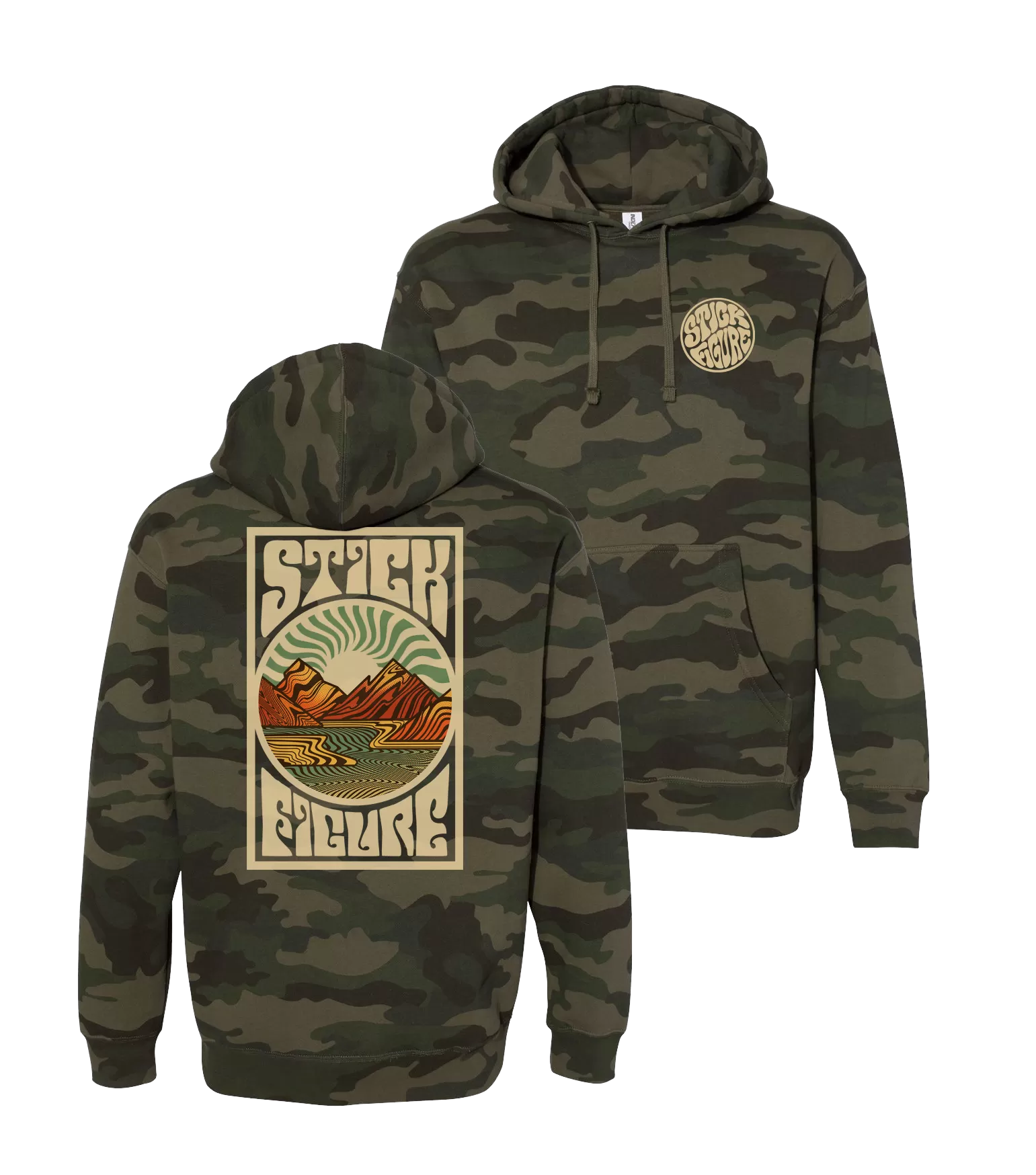 Sunrise Camo Pullover [SMALL & MEDIUM ONLY]